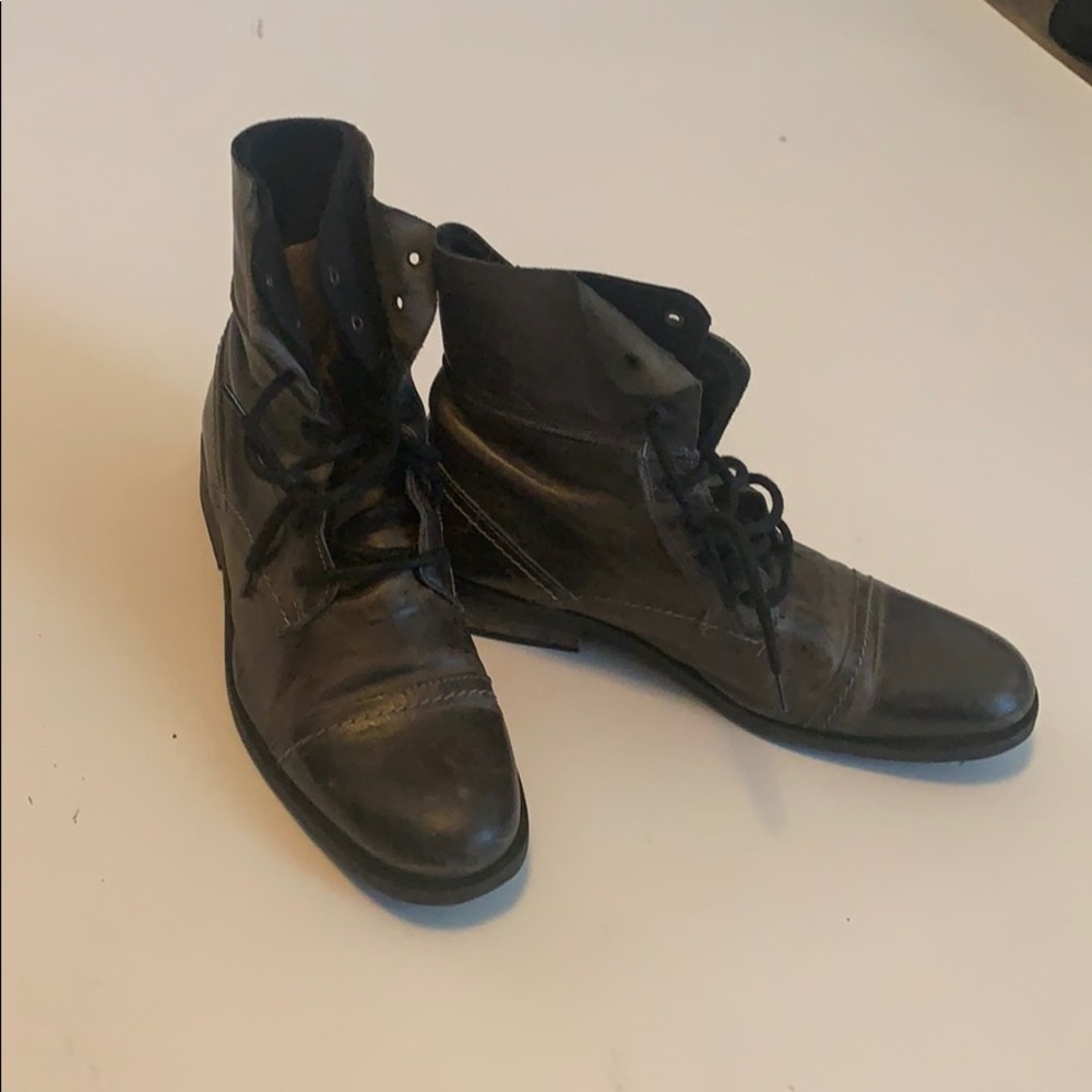 Aldo Umphrey combat boot.